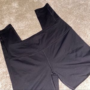 VSX full length solid black leggings